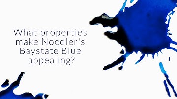 What Properties Make Noodler