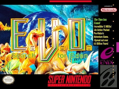 EVO: Search for Eden на SNES (прохождение)