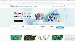 Creating a PCB from a Diptrace design, by ordering from JLCPCB