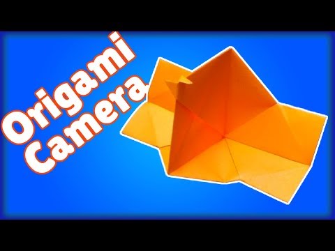 Origami Camera - How to Make An Origami Camera - Dollar Bill Camera- Paper Camera kids- Paper Kawaii