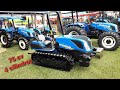 NEW HOLLAND TK 4.80 N 75 cv Esteira de Borracha único na categoria no Brasil Show Rural 2020