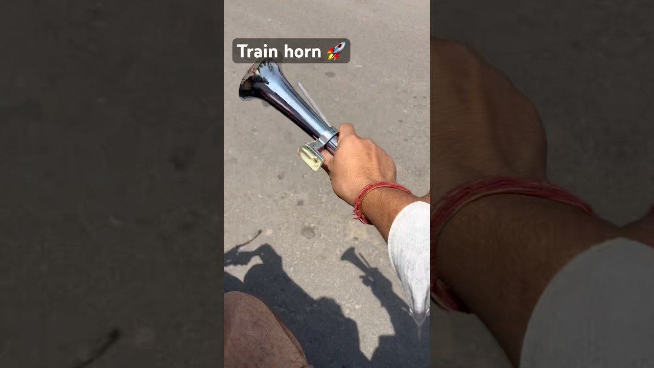 Train horn 🚀 
