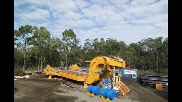 Loadquip SW450 450-tonne low loader - construction update