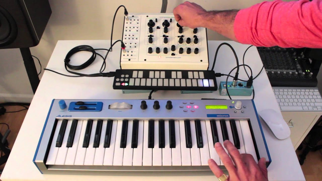 DTM・DAW QuNexus Keith McMillen INSTRUMENTS QuNexus USB MIDI CV Mini Keyboard Controller for Synthesizer