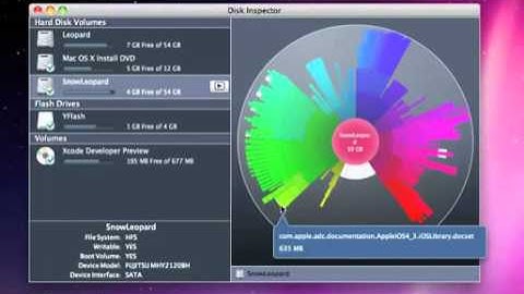 Wie findet man die größte Dateien und Ordner auf dem Mac - Nektony Disk Inspector