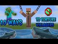 10 Ways to torture a villager in Minecraft