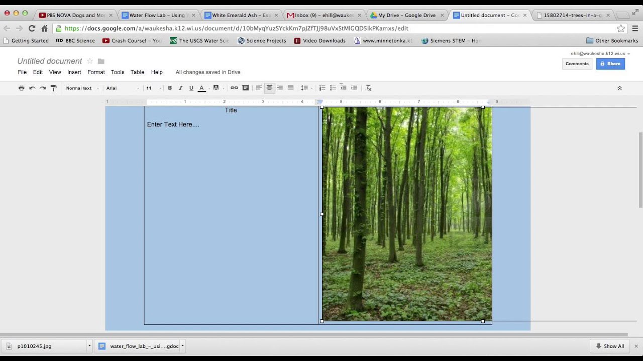 how to make presentation on google docs