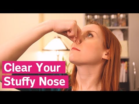 How To Clear A Stuffy Nose Instantly
