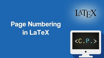 Page Numbering - LaTeX Tutorial (Part 14)