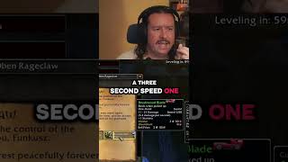 slowest 1hander in classic wow? #wow #worldofwarcraft #gamin…