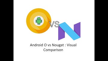 Android O vs Android Nougat : Visual Comparison