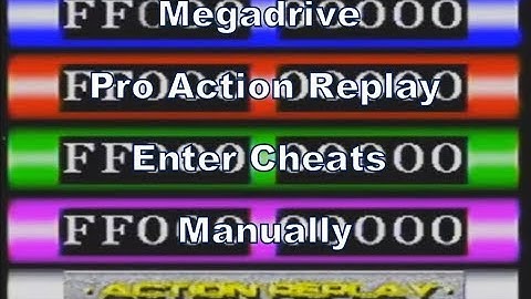 Pro Action Replay (Cheat Cartridge) for the Mega Drive (Enter 10 Digit Codes Manually)