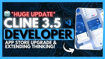 Cline v3.5 UPDATE: Fully FREE Autonomous AI Coding Agent! (App Store Upgrade, Free API, Deep Think)