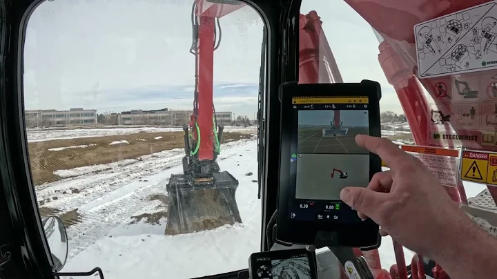 Trimble Earthworks Augmented Reality 2D Setup