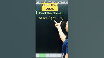 CBSE 2026 Inverse Trigonometric PYQ 2025 Maths for Class 12 #cbse2026 #maths#cbseboard #cbseclass12