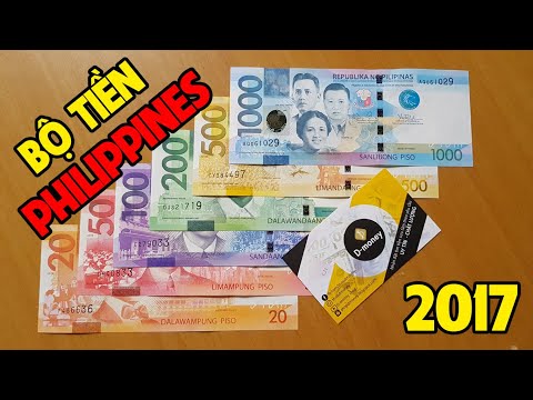 Video: Kích thước của tiền Philippines là bao nhiêu?