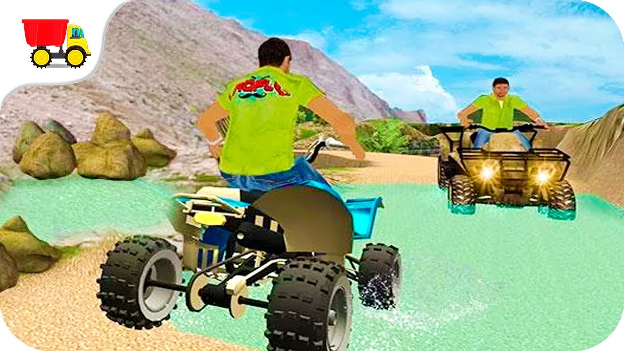 Bike Racing Games - Quad Bike OffRoad Mania 2017 - Gameplay Android