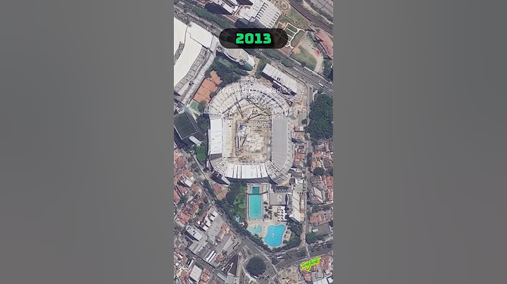 Evolução do Allianz Parque antigo Palestra Itália estádio do Palmeiras.
