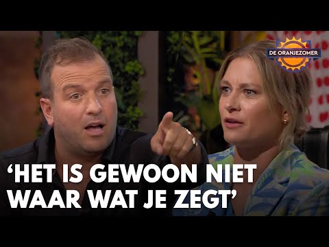 Van der Vaart in discussie met Roxane: ‘Het is gewoon niet waar wat je zegt’ | DE ORANJEZOMER