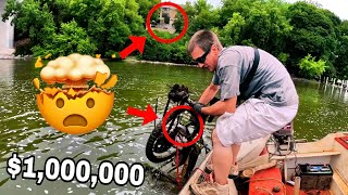 Absolutely Loaded JACKPOT Magnet Fishing $1,000,000 Mansions!