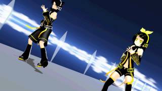 Mmd Bad Apple - Append Rui And Rei Kagene