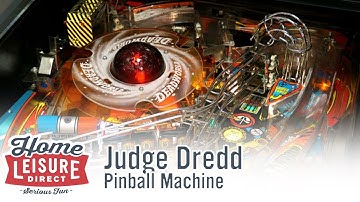 Judge Dredd Pinball Machine (Bally 1993)