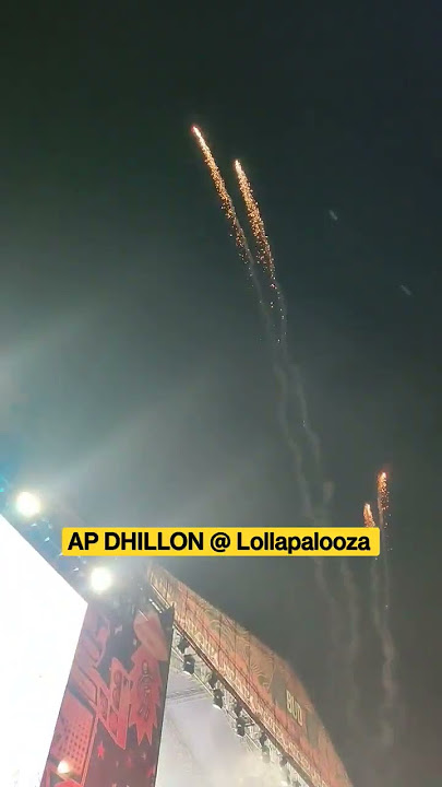 AP DHILLON Brown Munde At Lollapalooza Mumbai #shorts #ytshort #mumbai #lollapalooza