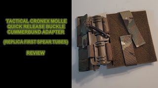 Tactical Cronex replica First Spear Tubes, Review.