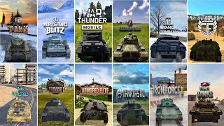 War ThunderMobile VS World of Tanks VS TankCompany VS Tank Force VS War of Tanks VS Armored Aces ... screenshot 2