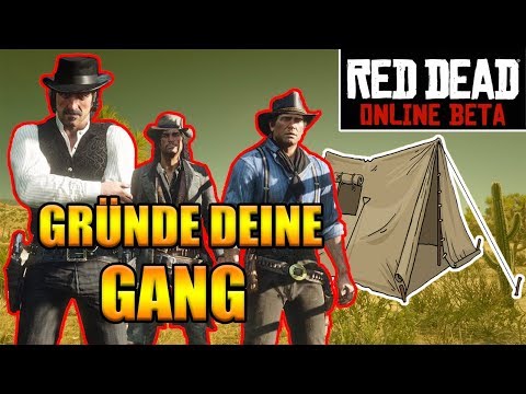 Eigenen Trupp gründen - Red Dead 2 Online - Großes Lager