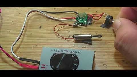 Remote Buzzer : Servo Motor control test