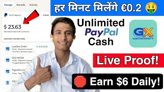 Earn $6 PayPal Cash Every Minute 🤑 | New PayPal Cash Earning App Today | Earn paypal money