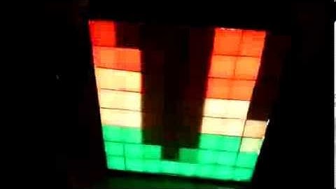 Tiny Arduino music visualizer with Digital LED Pixels