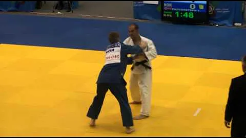 Judo Veterans EM 2011 M2 66 Kirchmaier vs Engebret...