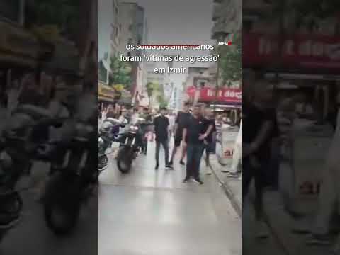 Soldado americano é "ensacado" por turcos por apoio a Israel