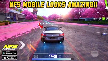 NFS MOBILE NEW CBT GAMEPLAY - MAX GRAPHICS - DIMENSITY 8050
