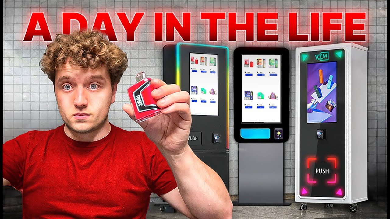 Day In The Life Of A Vape Vending Machine Business 2025