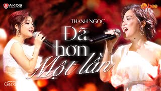 Nổi da gà khi THANH NGỌC tạo cơn địa chấn live ĐÃ HƠN MỘT LẦN đẳng cấp | Live at Không Gian Cảm Xúc