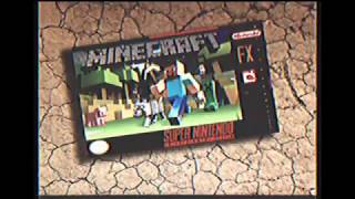 Retro Minecraft Commercial for the Super Nintendo