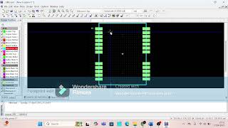 Cara Membuat Footprint SIM28 GPS MODULE menggunakan Software Multisim II Politeknik Negeri Batam screenshot 4
