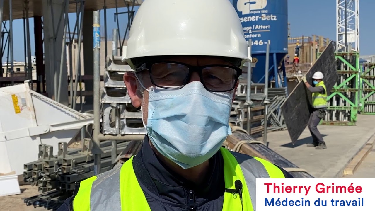 Prévention Covid-19 à l'ïlot D