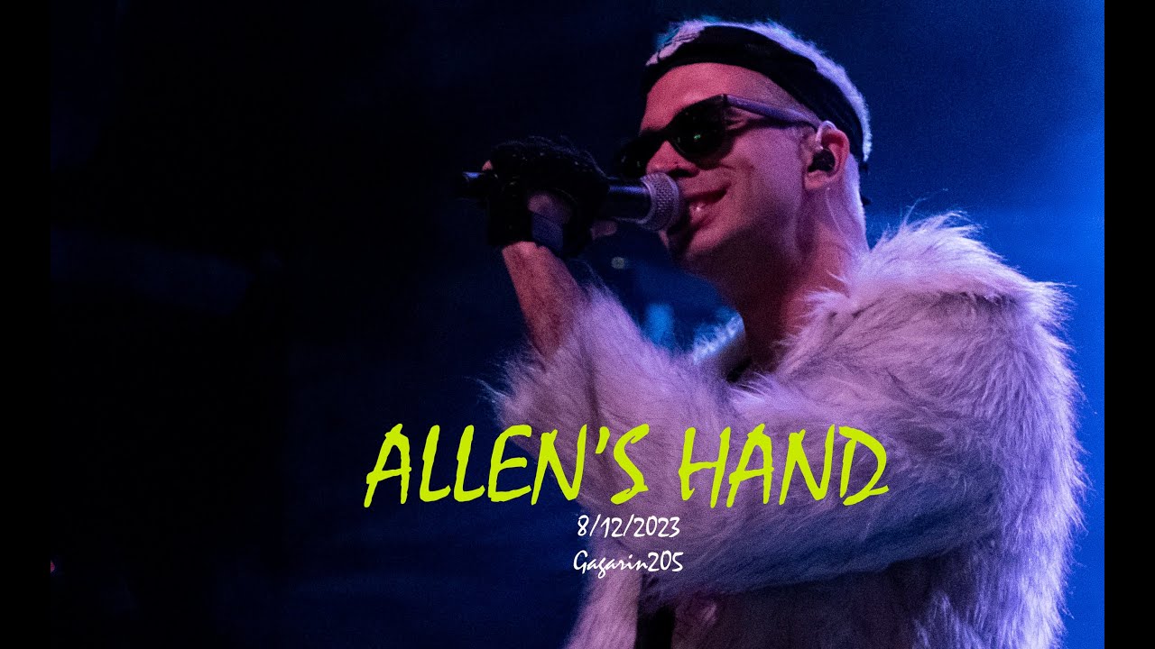 ALLEN’S HAND – dellabongo (Gagarin205, Athens, 8.12.2023)