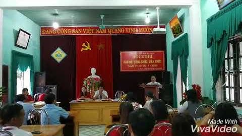 Trường Tiểu học Kỳ Ninh - Hội nghị Cán bộ, Công chức, Viên chức. Năm học 2019 - 2020.