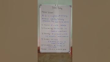 What is Abelian Group And it