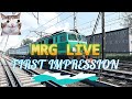 Mrg as a train driver  simrail simulator new impression on first drive 