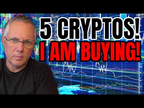 5 CRYPTOS THAT I AM BUYING! 5 ALTCOINS TO BUY NOW! CRYPTO BUY ALERT! CRYPTO NEWS!