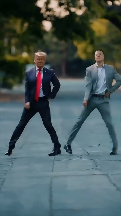 Donald Trump and Elon Musk Dance Viral AI Video - YouTube