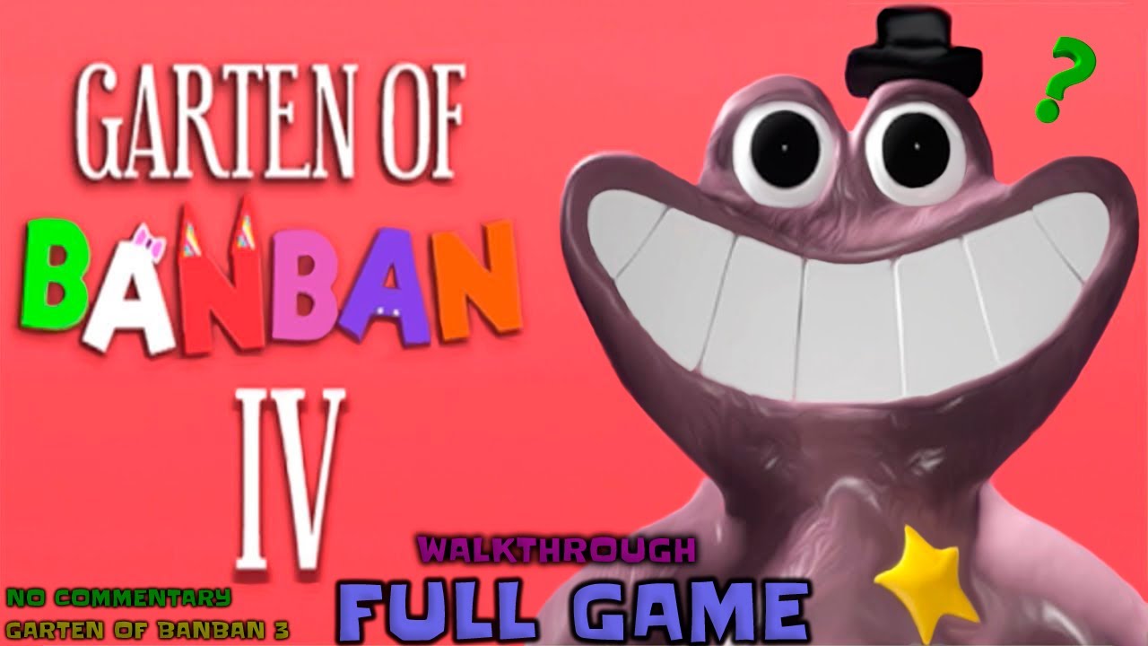 Garten of Banban: Chapter 3 - Full Gameplay (Walkthrough No