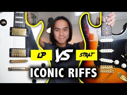 Strat Vs Les Paul Riff Battle ? Iconic Riffs Through The Years