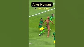 Robot Challenge Football! | AI vs Human | Robot vs Human #shorts #airobot #airobotics #robots 🤖⚡️😎